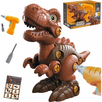 WOOPIE Dinosaurus skrutkovacia + vŕtačka + skrutkovač 31 ks