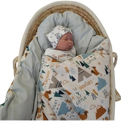 Pro útulný domov Péřová zavinovačka Teepee a zvířátka