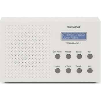 TechniSat Techniradio 3 bílé T00013925