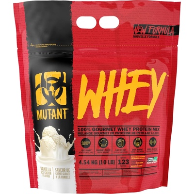 MUTANT Whey, vanilla ice cream, 4.54 kg, Mutant (21151EX)