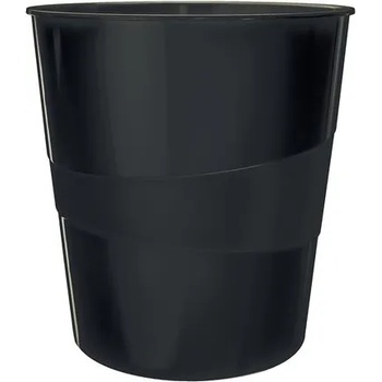 LEITZ Кошница за хартия, 15 литра, LEITZ "Recycle", черна 53280095 (53280095)