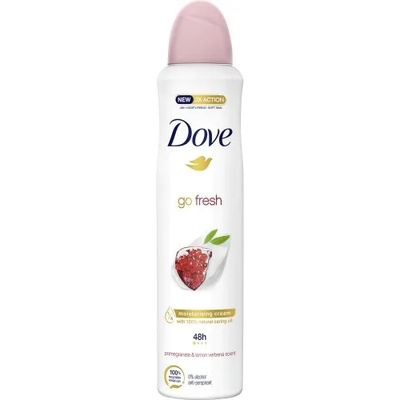Dove Go Fresh - Дезодорант против изпотяване за жени с аромат на нар и лимон 48 часа 250мл