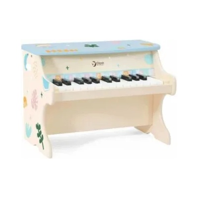 Classic World - Класическо детско дървено пиано - Шарено (CW40558)