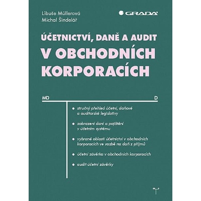 Účetnictví, daně a audit v obchodních korporacích