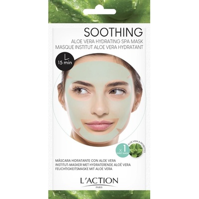 L'Action Aloe Vera Hydrating Spa Mask Маска за лице дамски 20gr