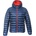 Alvivo Мъжко пухено яке Alvivo Dublin Down jacket - Blue / Red - размер XS (004-3583-0111)