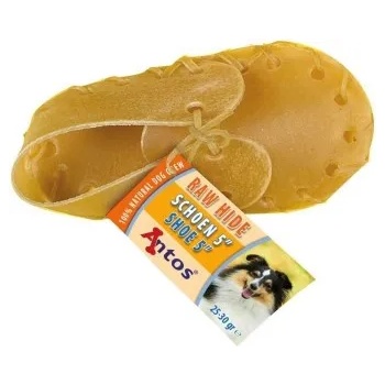 Image 1 of ANTOS - лакомство за куче - кожена обувка 5" (12, 5 см) - 25-30 гр - 1 бр - Нидерландия - 30148