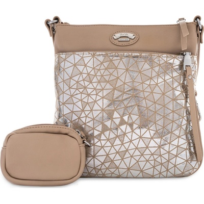 Ara dámská crossbody kabelka Lara Sand/Silber 16-21109-14