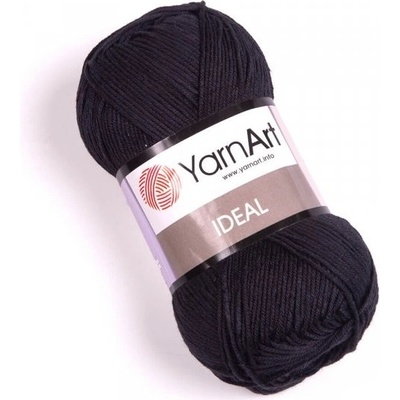 YarnArt Příze Ideal 221 černá