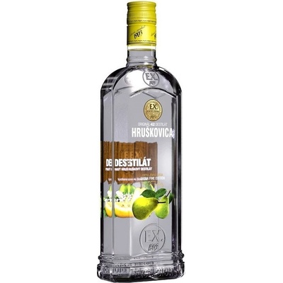 Prelika Hruškovica Extra Jemná 42% 0,7 l (čistá fľaša)