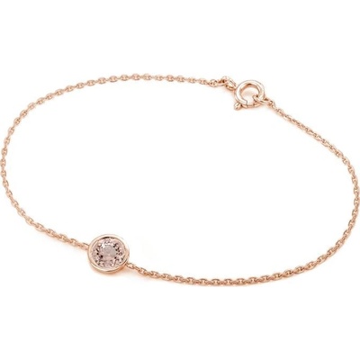 Eppi Zlatý náramok s morganitom Rollie BR36239