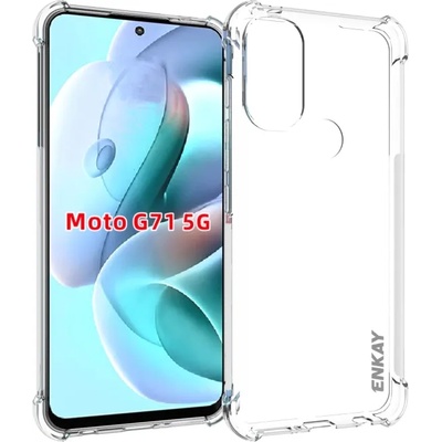 Motorola Moto G71 5G Удароустойчив ENKAY Силиконов Калъф