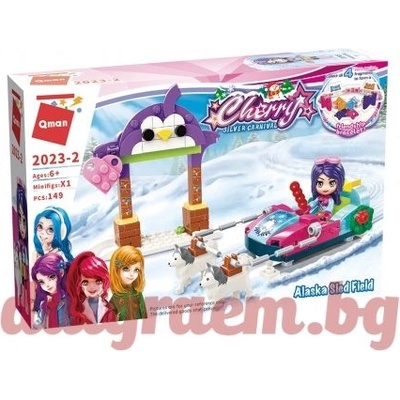 Qman Конструктор qman Снежни забавления - Шейна в ледена Аляска 2023-2 (q2023-2)