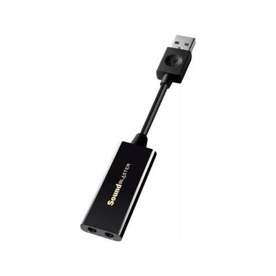 Creative Външна звукова карта Creative Technology Sound Blaster Play 3 Черен