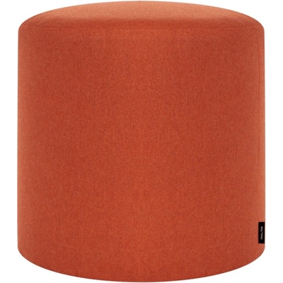Noo.ma Oranžový vlněný puf Folk 40 cm