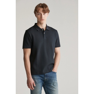Gant Waffle SS Polo black