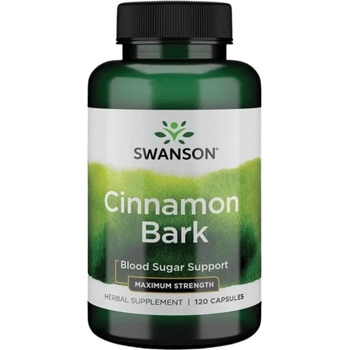 Swanson Cinnamon Bark | Maximum Strength [120 капсули]