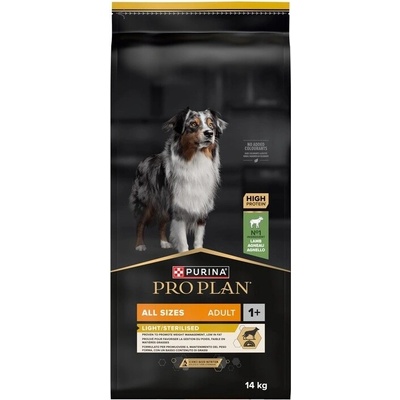 Pro Plan All Sizes Adult Light Sterilised hovězí 14 kg