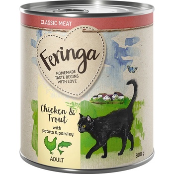 Feringa Classic Meat Menu pstruh a kuracie 6 x 0,8 kg