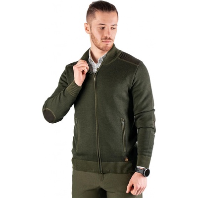 Svetr Tagart Belfast s dvěma bočními kapsami zelený – Zboží Dáma