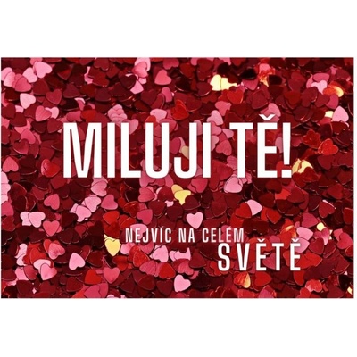 Kartička Miluji tě