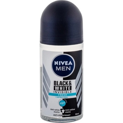 Nivea Men Invisible For Black & White Fresh roll-on 50 ml