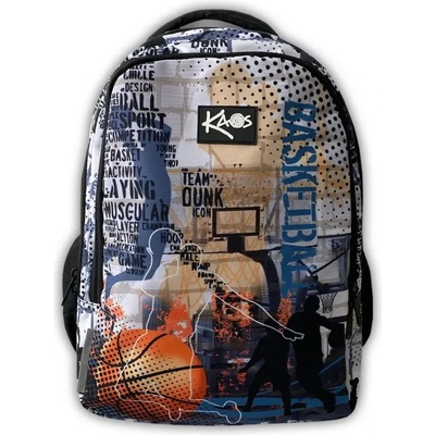 KAOS Ученическа раница 2в1 kaos basketball