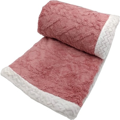 My House Розово одеяло от шерпа 150x200 cm Island - My House (1210023.38)