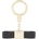 Kate Spade Дизайнерски USB кабел, тип ключодържател за устойства с Lightning порт - Kate Spade New York Bow Keychain Lightning USB Cable (KSPW-226-BLK)