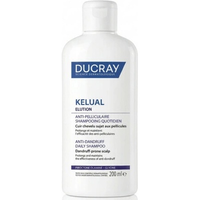DUCRAY Kelual elution shampooing šampón navracajúci rovnováhu vlasovej pokožke 200 ml