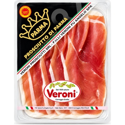 Veroni Šunka Prosciutto di Parma D.O.P. plátky 80g
