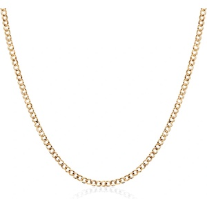 SAVICKI Синджирче Savicki 7, 5 мм: 585 злато, curb chain