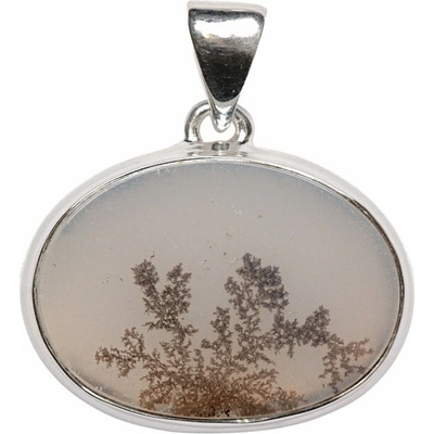 Nefertitis Achát dendritický přívěsek stříbro P3549 NF60486