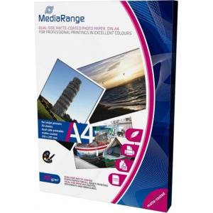 MediaRange Фотохартия MEDIARANGE MATTE, A4, матова, 200 g/m2, 50 листа (MRINK102)