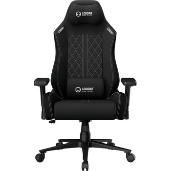 LORGAR CHA41, Ergonomic Gaming Chair Advanced, premium anti-stain fabric, Black/white (LRG-CHA41-BK-WH)