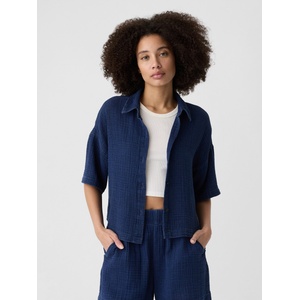 GAP Crop муселинена риза GAP GAP | Sin | ЖЕНИ | XS