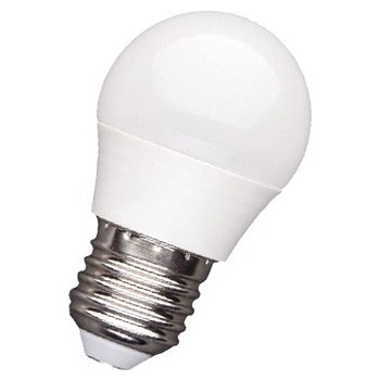Energy LED žárovka EE E27 5W 400L koule teplá bílá