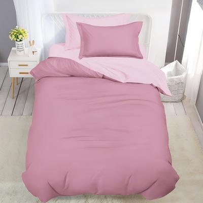 EmonaMall Двулицево спално бельо с ластик (размер за приста) EmonaMall, 4 части - Модел S18559 (S18559-1000h2-SE-13)