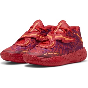 PUMA Баскетболни кецове Puma Kids Mb. 05 Crowd Surf Basketball Trainers - Red-Magenta G