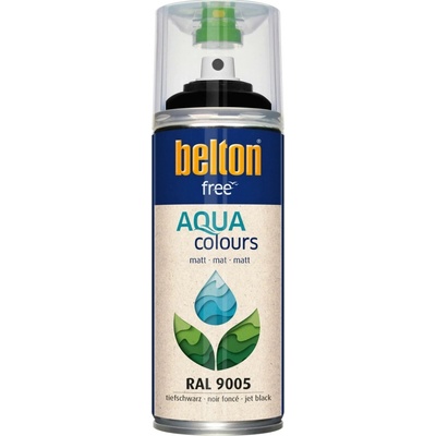 Belton Free AQUAcolours 400 ml jet black mat