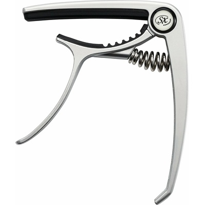 SX SZCP2SL Silver Каподастер за акустична китара (SZCP2SL)