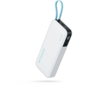CUKTECH Външна батерия Cuktech CUKP200NGLLG 55W 20000mAh с вграден USB-C кабел (CUKP200NGLDG)