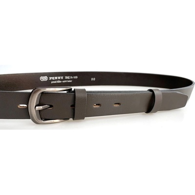 Penny Belts dámský kožený opasek 30-191-50 šedý
