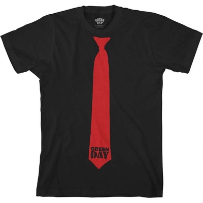 Green Day tričko Tie čierne