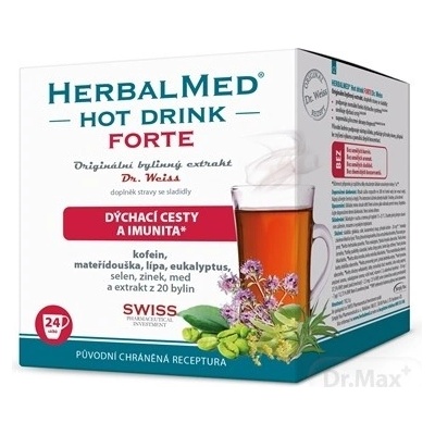 HERBALMED HotDrink FORTE Dr.Weis 24 ks