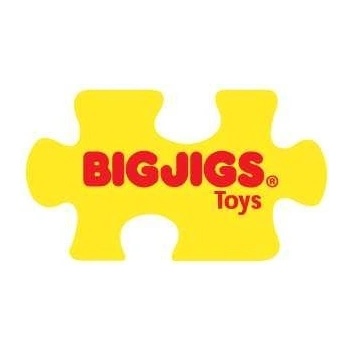 Bigjigs vkládací puzzle černobílé tvary