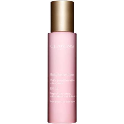 Clarins Хидратиращ и защитен лосион за лице Multi-Active, SPF15, 50 ml