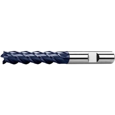 ZPS-FN Fréza válcová čelní Ø10x45x95, Z4, DIN 844L, HSSCo8 ,TiAlN,N - ZPS-141618-100-TIALN