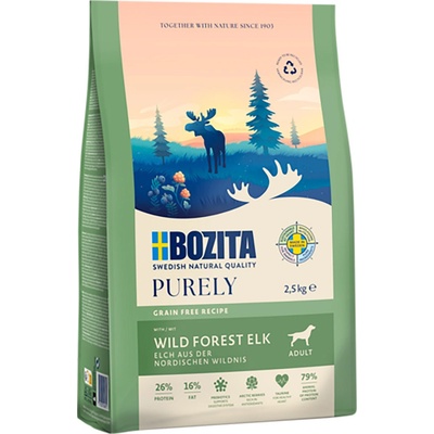 Bozita Dog Purely Adult Grain Free Moose 11 kg