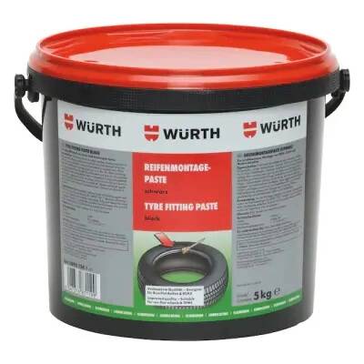 Würth Montážní pasta na pneumatiky černá 5 kg